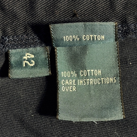 Polo Ralph Lauren mens navy blue rugged flat front 6" chino shorts - size 42 - Picture 8 of 12